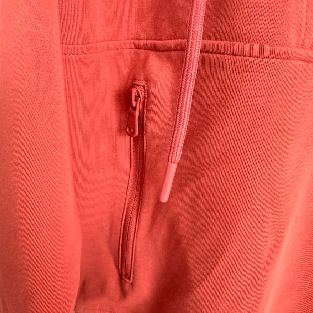 Old Navy Dynamic Fleece Half-Zip Pullover Sweatshirt XS Dusty Rose Crop - Picture 5 of 9